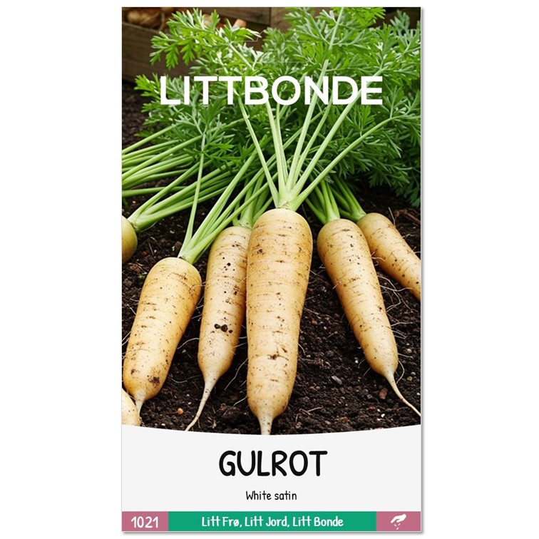GULROT - White satin - Bilde 2