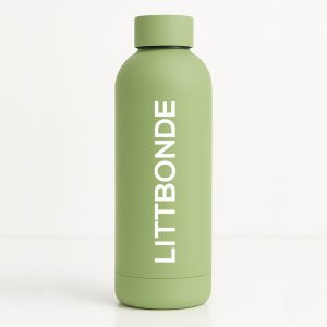 LITTBONDE - Drikkeflaske | Olive green (500ml)