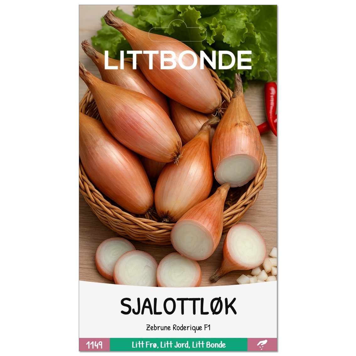 SJALOTTLØK- Zebrune Roderique F1 - Bilde 2