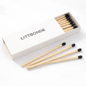 LITTBONDE® – Fyrstikker, svart