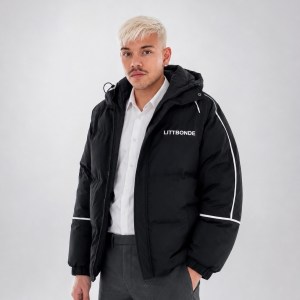 LITTBONDE® - Jakke, unisex - svart