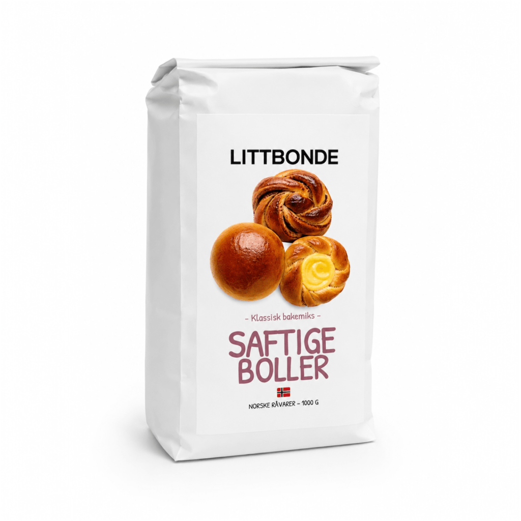 LITTBONDE® Saftige Boller – Klassisk bakemiks 1000g