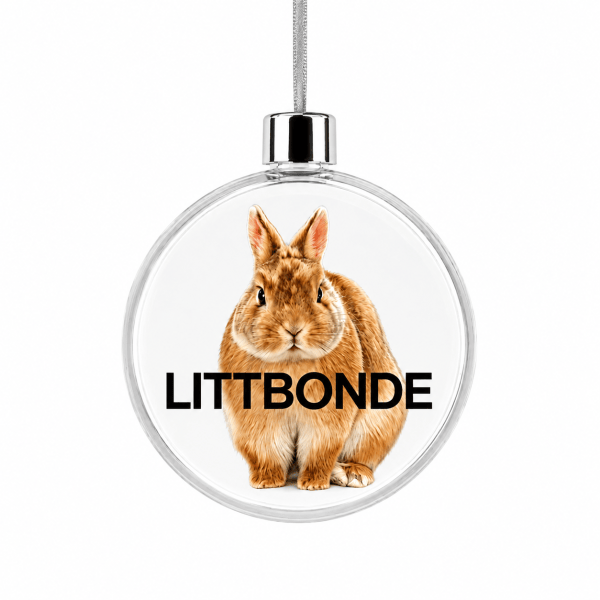 LITTBONDE® Bunny julekule