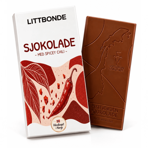 LITTBONDE® SJOKOLADE | Med chili